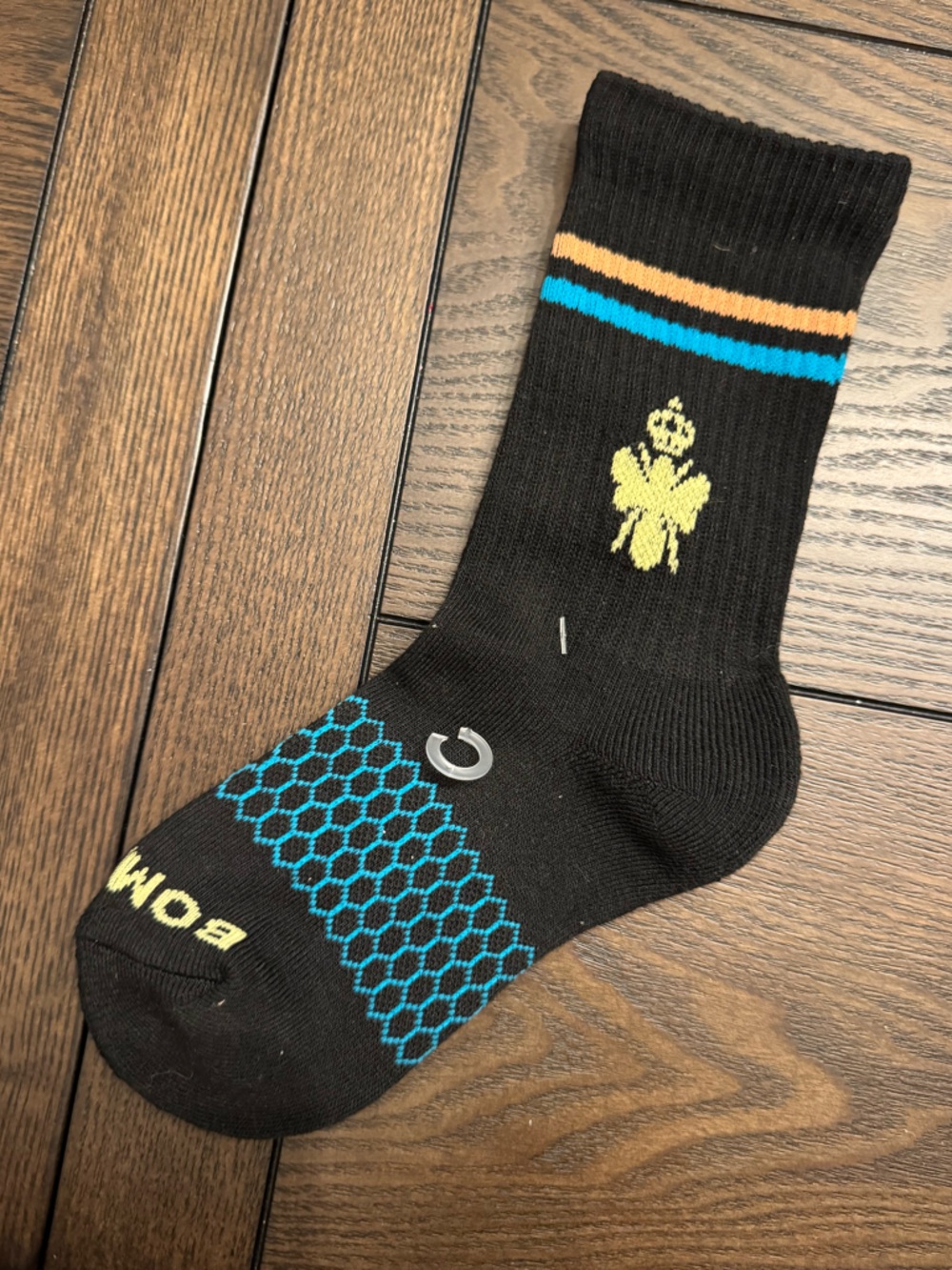 Bombas Black Kids Sock
